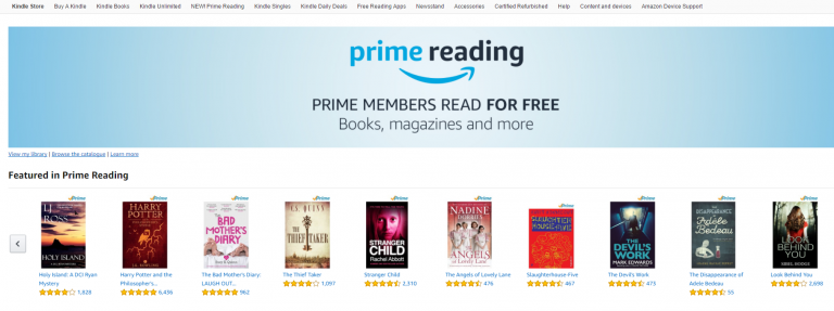 amazon first read