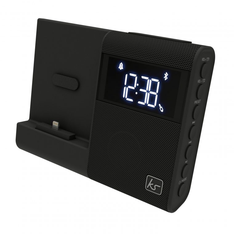 android speaker dock clock
