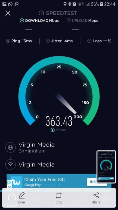 Screenshot 20180724 224439 Speedtest