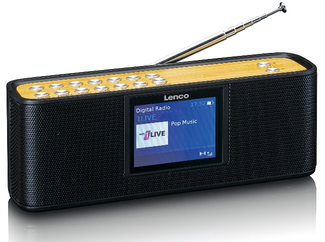 Coolsmartphone fibre made launches DAB+/FM & bamboo and with Speakers, Lenco - Bluetooth natural wheat Radio