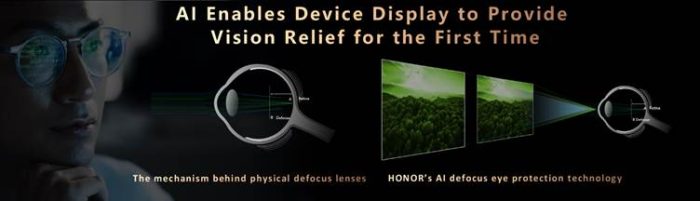HONOR Unveils Industrys First AI Defocus Eye Protection and AI Deepfake Detection.